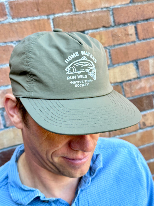 Home Waters Run Wild Ball Cap - Green
