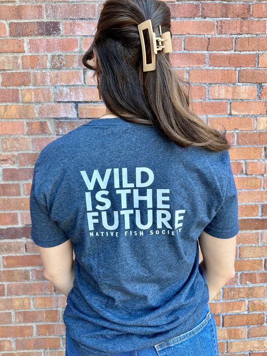 NFS Wild is the Future Tee - Navy Blue