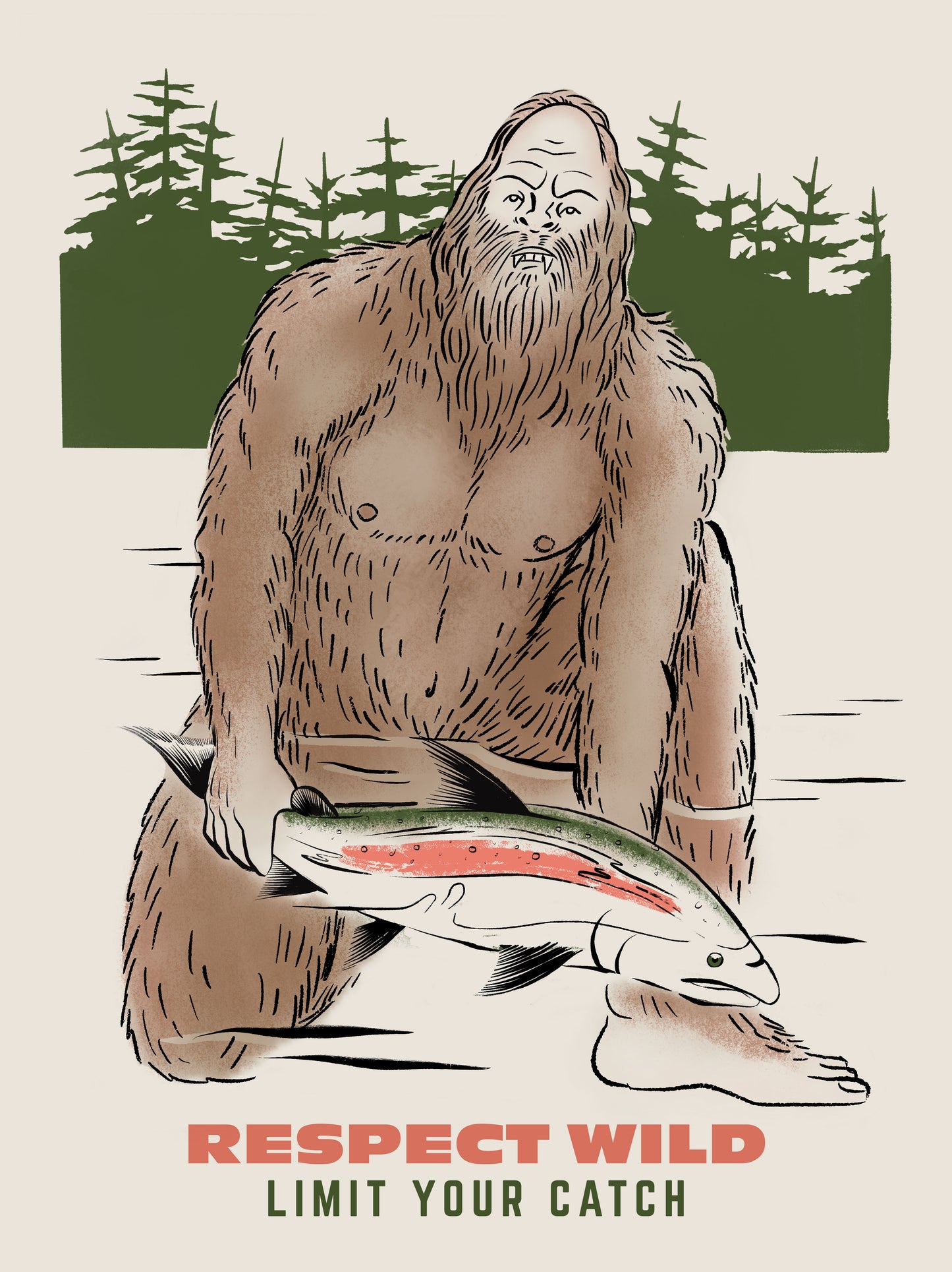 Respect Wild Sticker