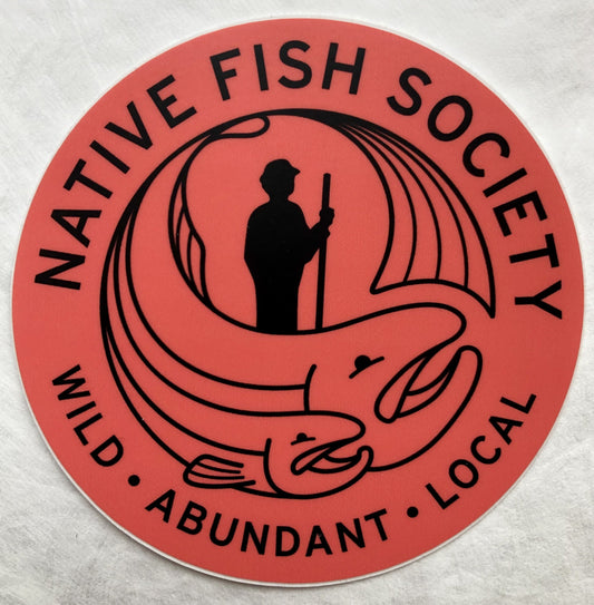 Native Fish Society Logo Sticker