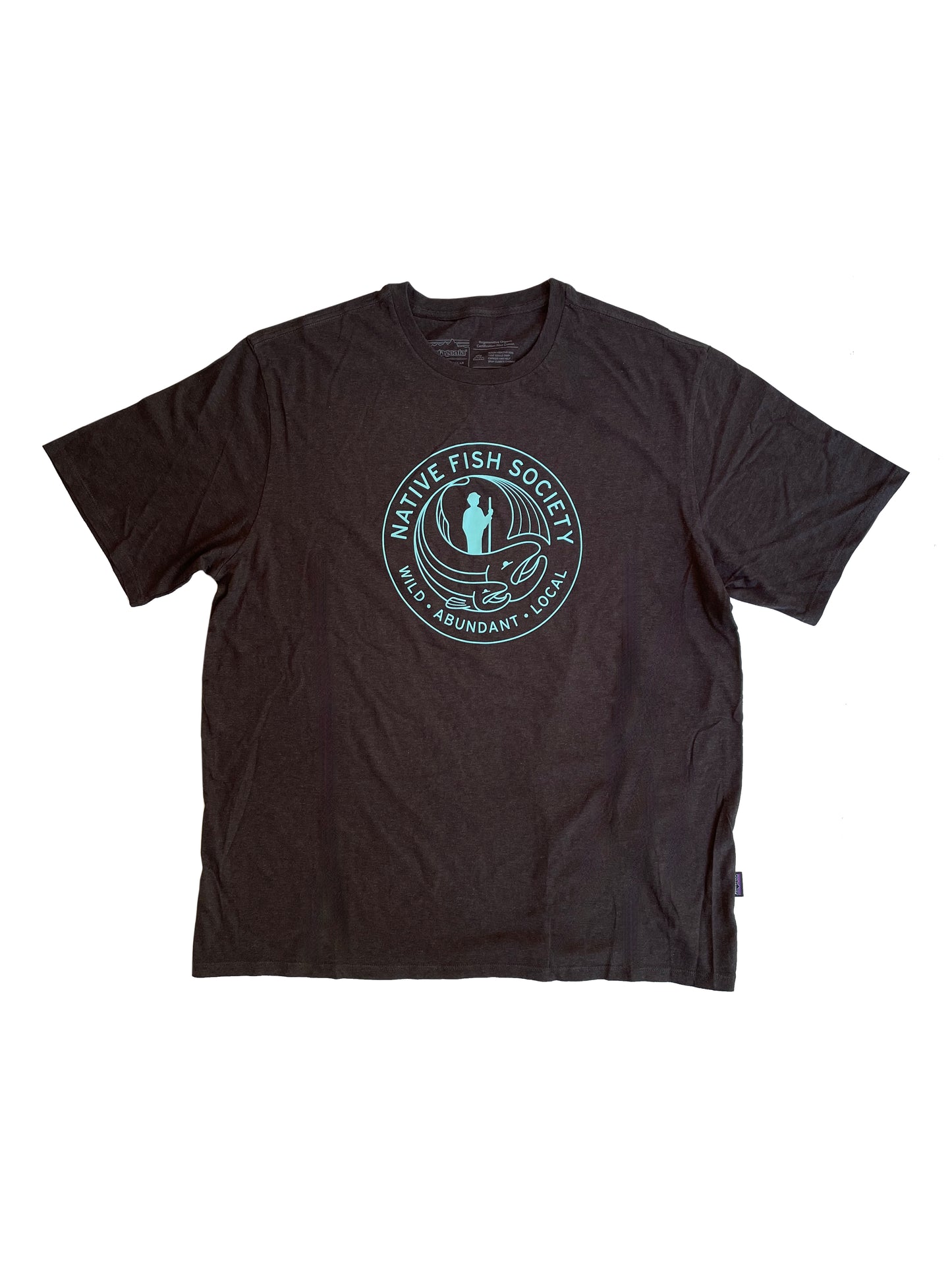 NFS Patagonia Logo Tee - Ink Black