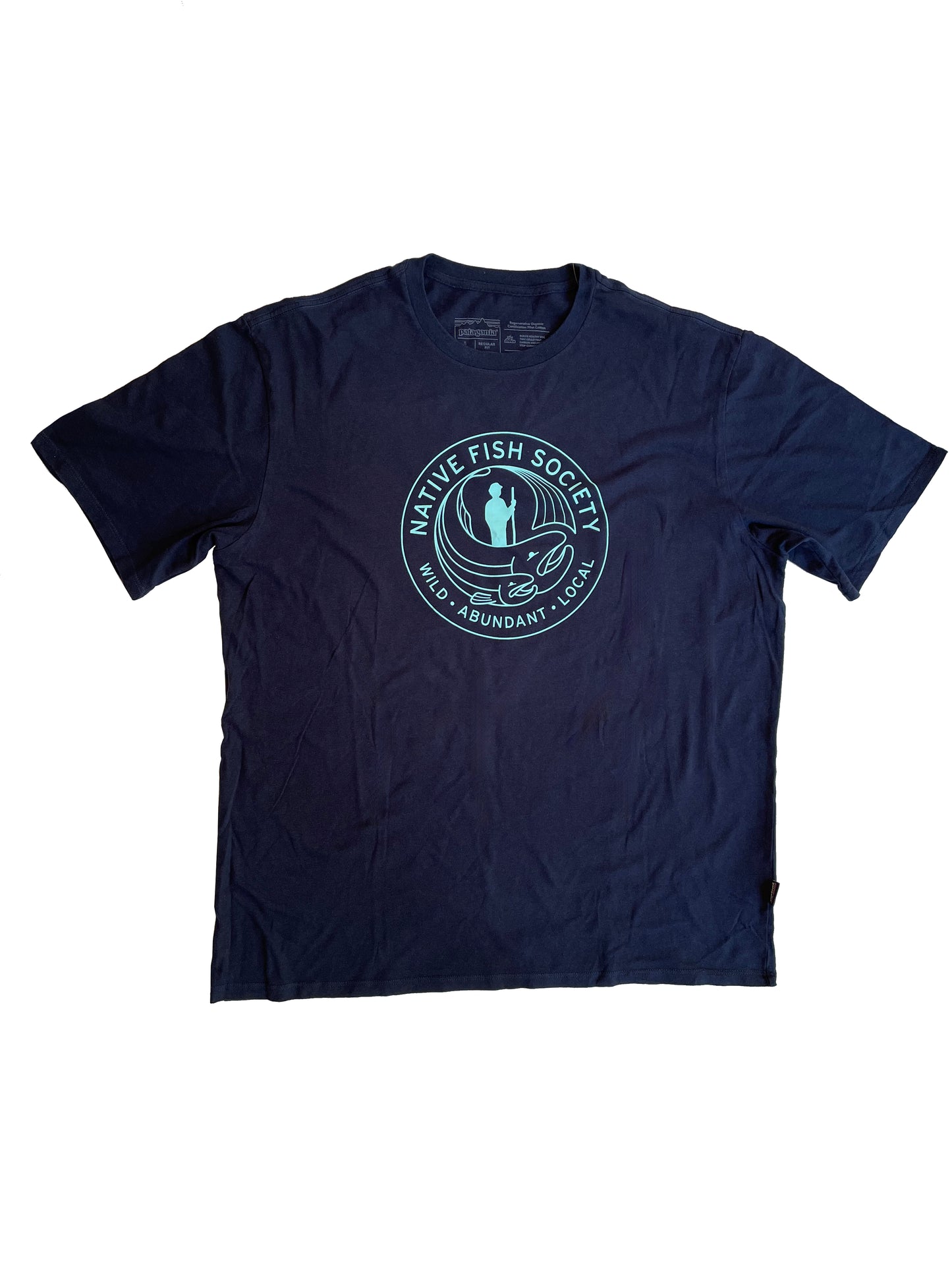 NFS Patagonia Logo Tee - New Navy