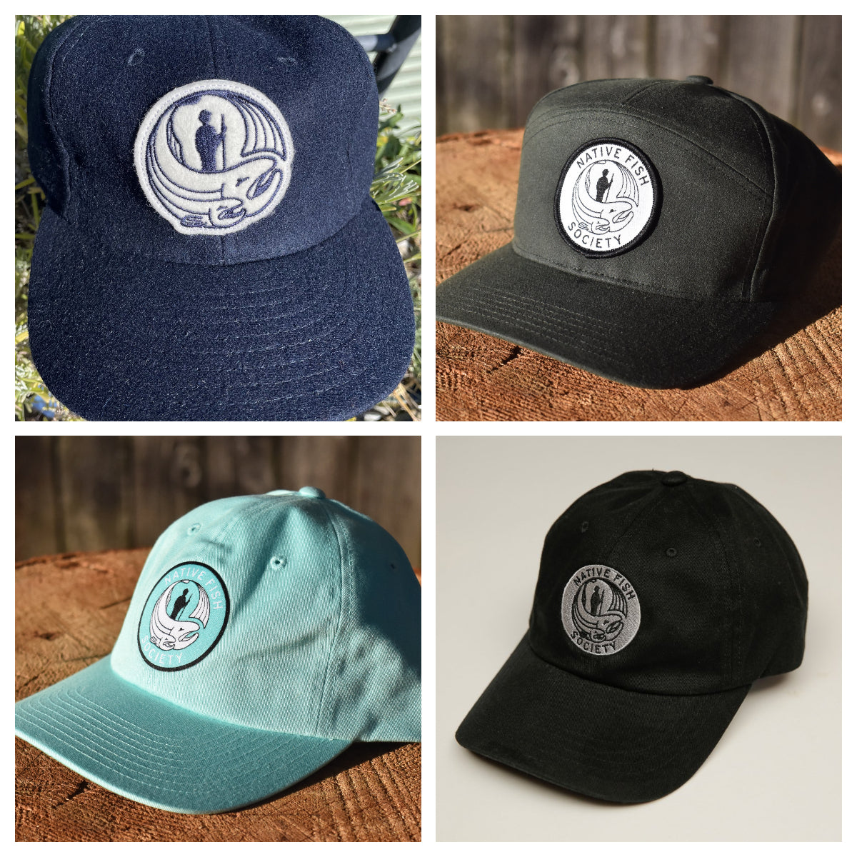 Native Fish Society Logo Hats